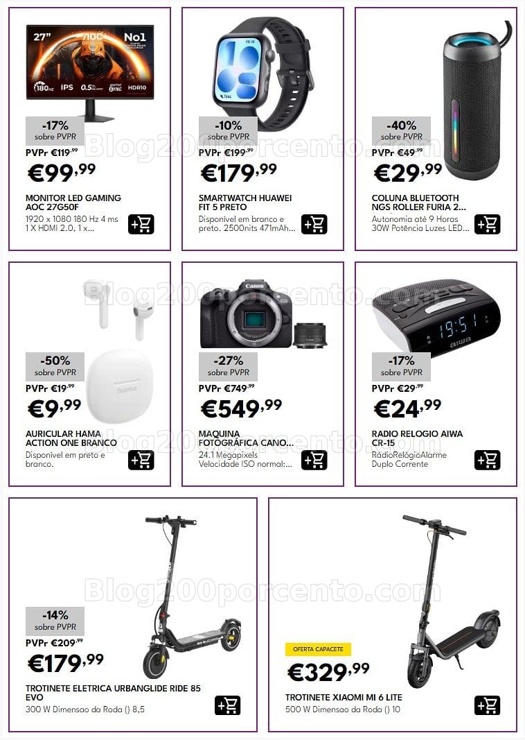 Antevisão Folheto RADIO POPULAR Promoções de 3 a 11 setembro